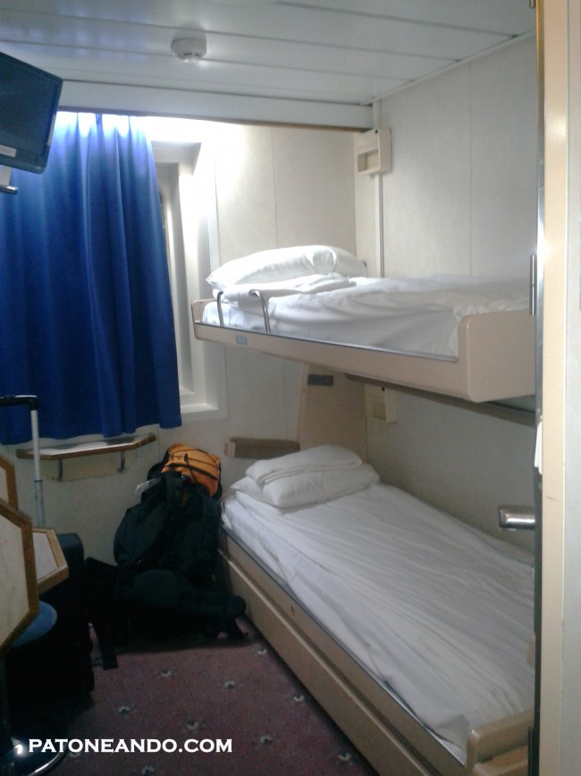 Si no sufres de claustrofobia, no tendrás problemas durmiendo en una cabina así