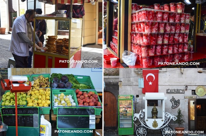 La comida callejera y la de los mercados en Turquía, además de ser deliciosa es económica