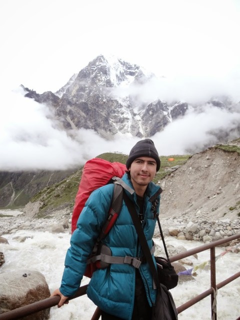 Tshamanny antes de subir al Monte Everest