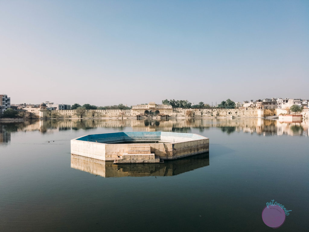 20 cosas que hacer en Jaipur - India - lago talkatora - taPatoneando blog de viajes