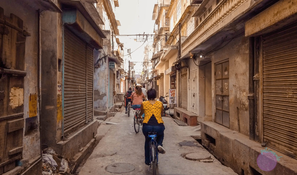 20 cosas que hacer en Jaipur - India - tour en bicicleta en jaipur - Patoneando blog de viajes 