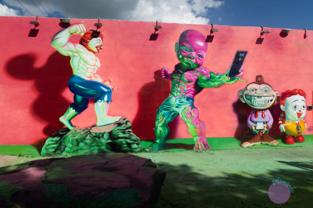 que hacer durante una escala en Miami - Wynwood grafittis - Patoneando blog de viajes
