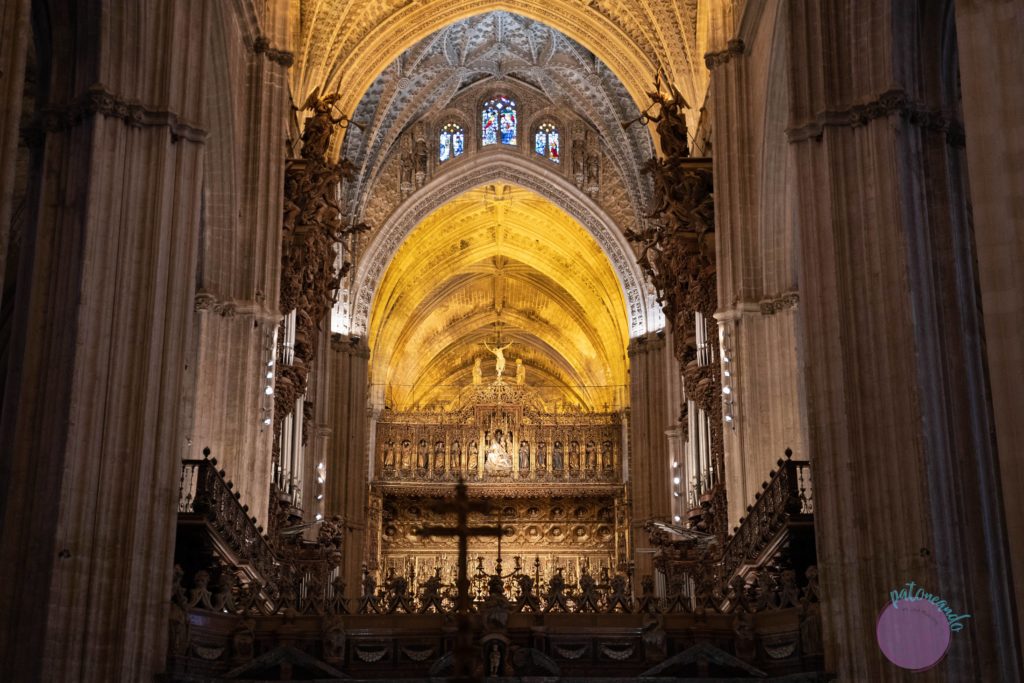 cosas que hacer en sevilla - Interior de la Catedral de Sevilla - Patoneando blog de viajes